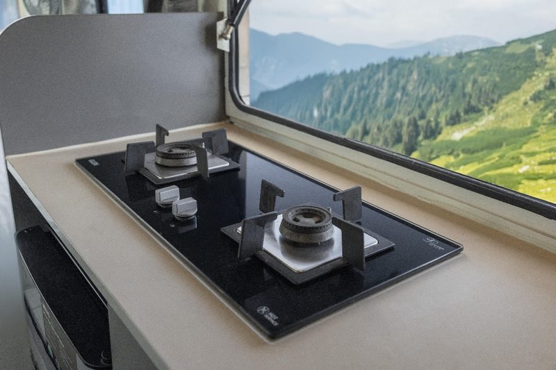 The Explorer kitchen cooktop